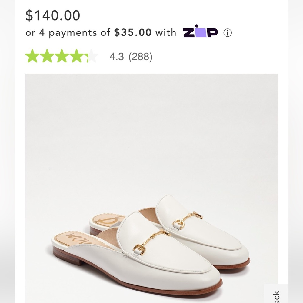 Sam Edelman Linnie Bit Mule Backless Loafer